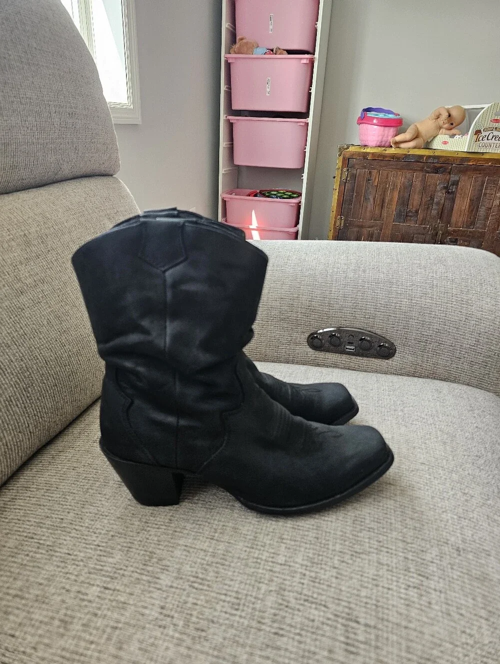 Durango Women's 8" Western Slouchy Boots Size 7.5 - Picture 6 of 9